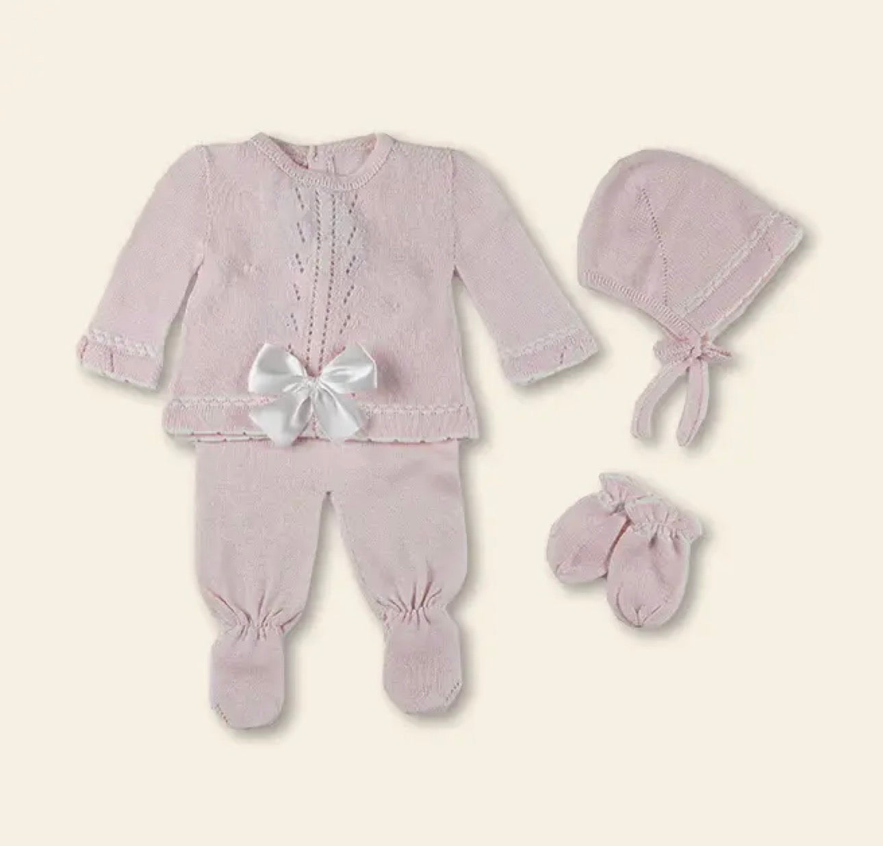 Take me home knit set-hello baby girl