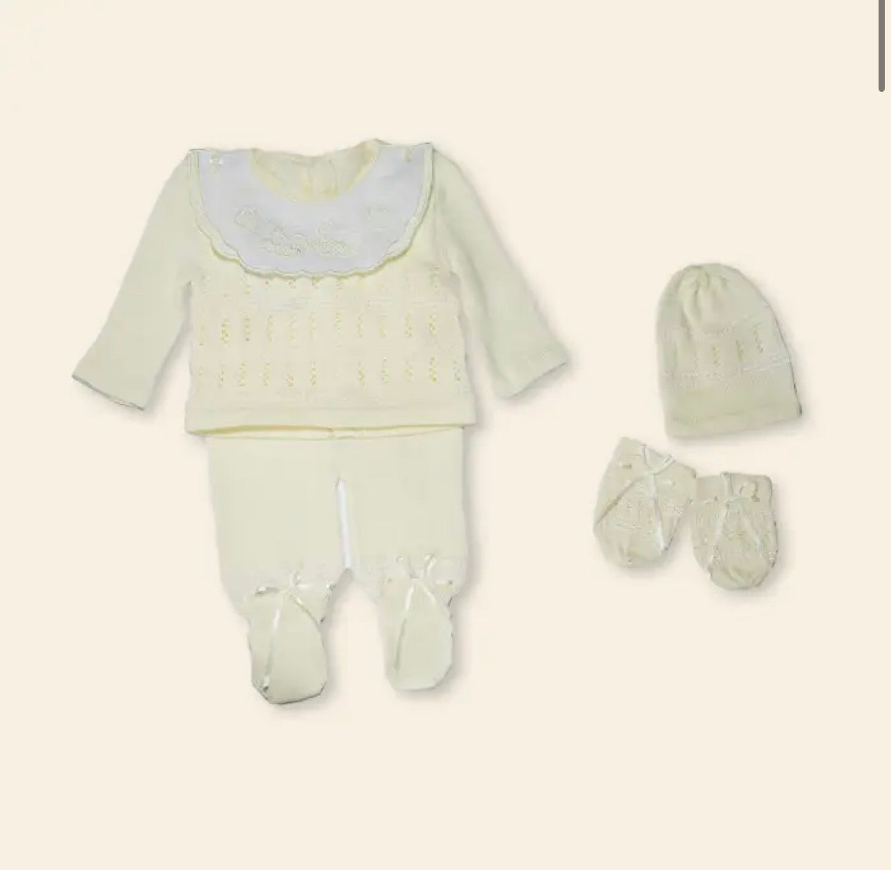 New born knit set-baby